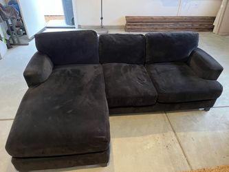 Sofa L shape & chair outman