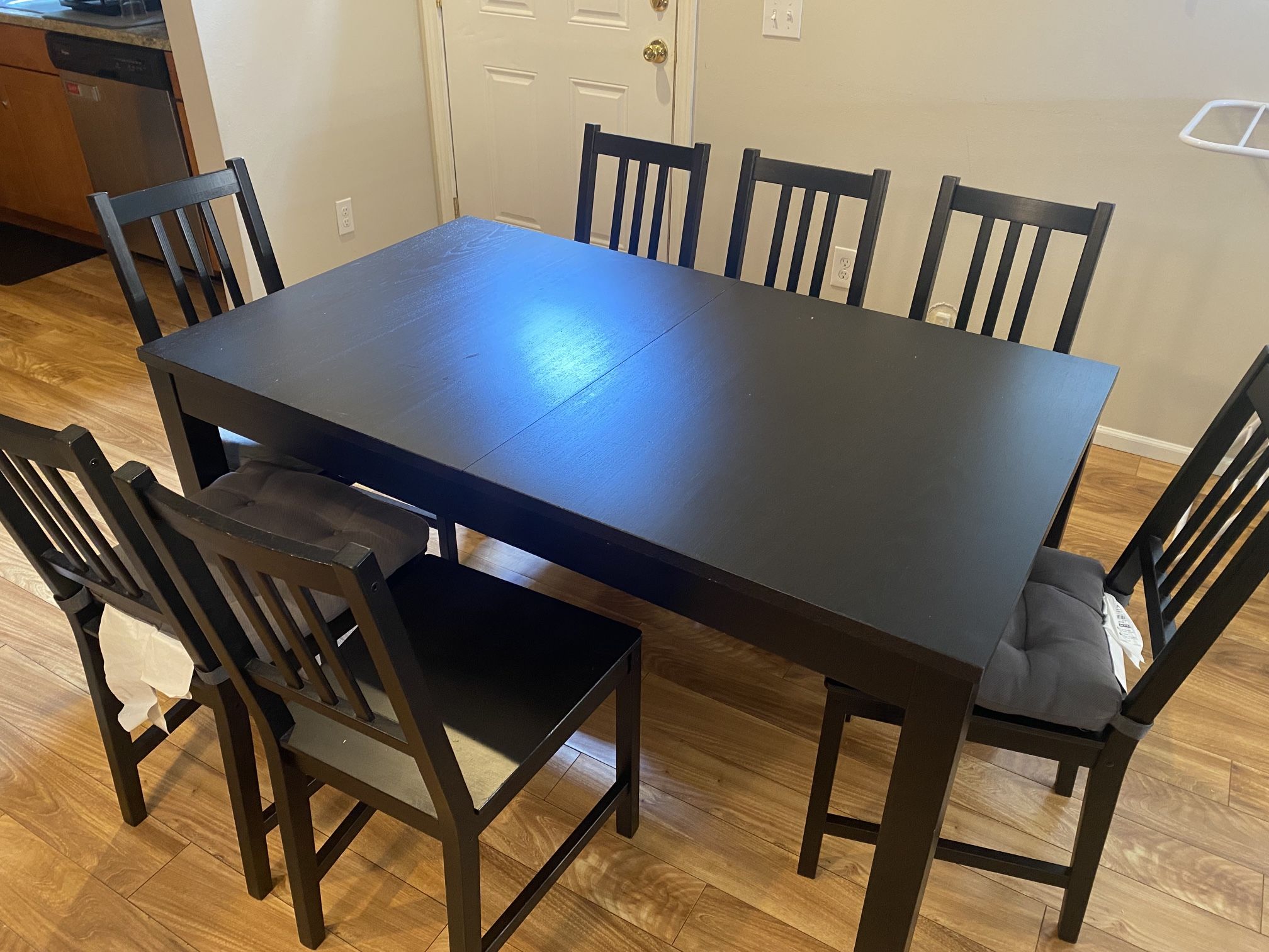 IKEA Extendable Dining Table + Chairs