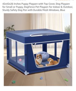 Dog Playpen And Travel Area
