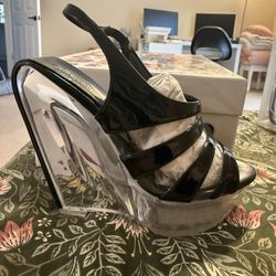 Jeffrey Campbell Slo Mo Slingback Platform Wedge Sandal