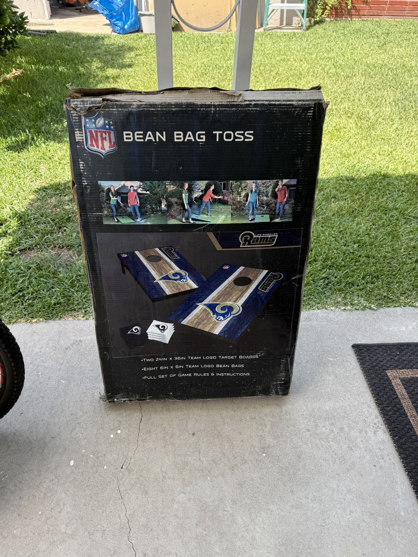 Rams Cornhole Set