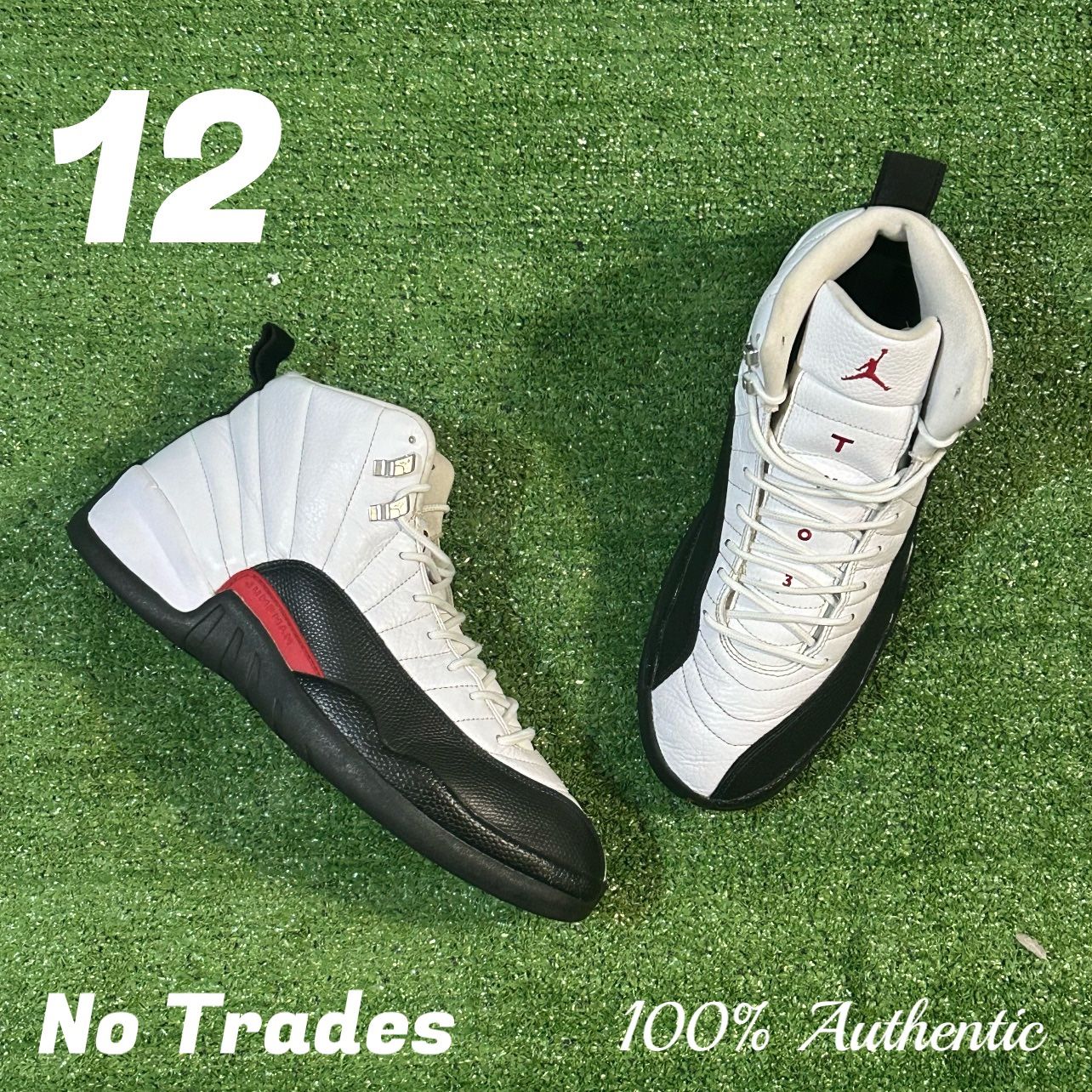 Size 12 Air Jordan 12 Retro “Taxi Flip” 🎳