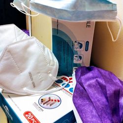 Protective Masks Boxes Protect Your Self From Covid- Kn95 Face Mask 