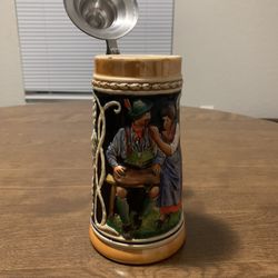 2 Beer Mug German Stein