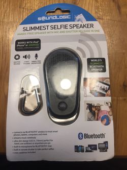 Sound logic slimmest selfie speaker