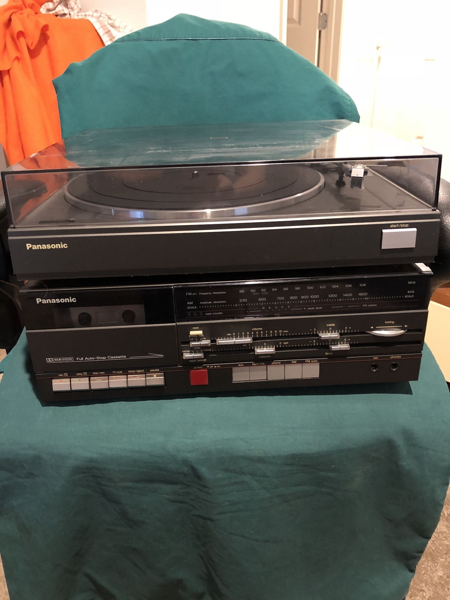 Panasonic SF-620 Turntable and SG-P100 Receiver