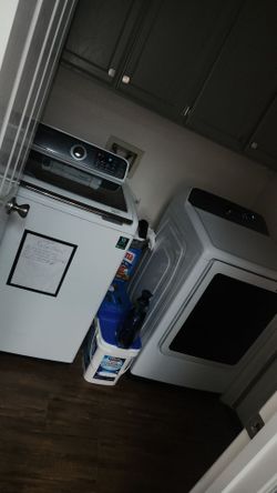 Samsung washer and dryer