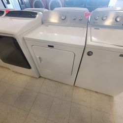 Tap Load Washer And Electric Dryer Set Used In Good Condition With 90days Warranty 
