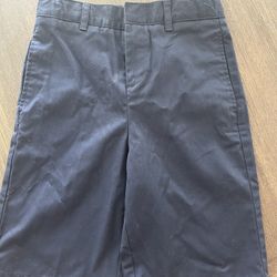 Navy Blue boys Uniform Shorts Size 12