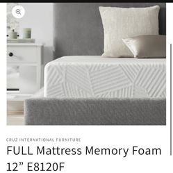 New full Mattress Memory Foam 