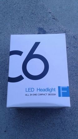 C6 LED HEADLIGHT NUEVOS EN SU CAJA COLOR BLANCOS 6000K #9007 TENGO DE TODO TIPO DE MEDIDAS NÚMEROS Y LETRAS
