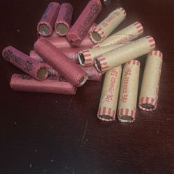 I have 11 rolls left Old Rolled Un Searched  Wheat Pennies