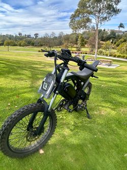 Anopo Electric Mountain Dirt Bike, 33mph top speed