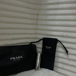 Prada Mini Lipstick Set with Signature Lipstick Bag