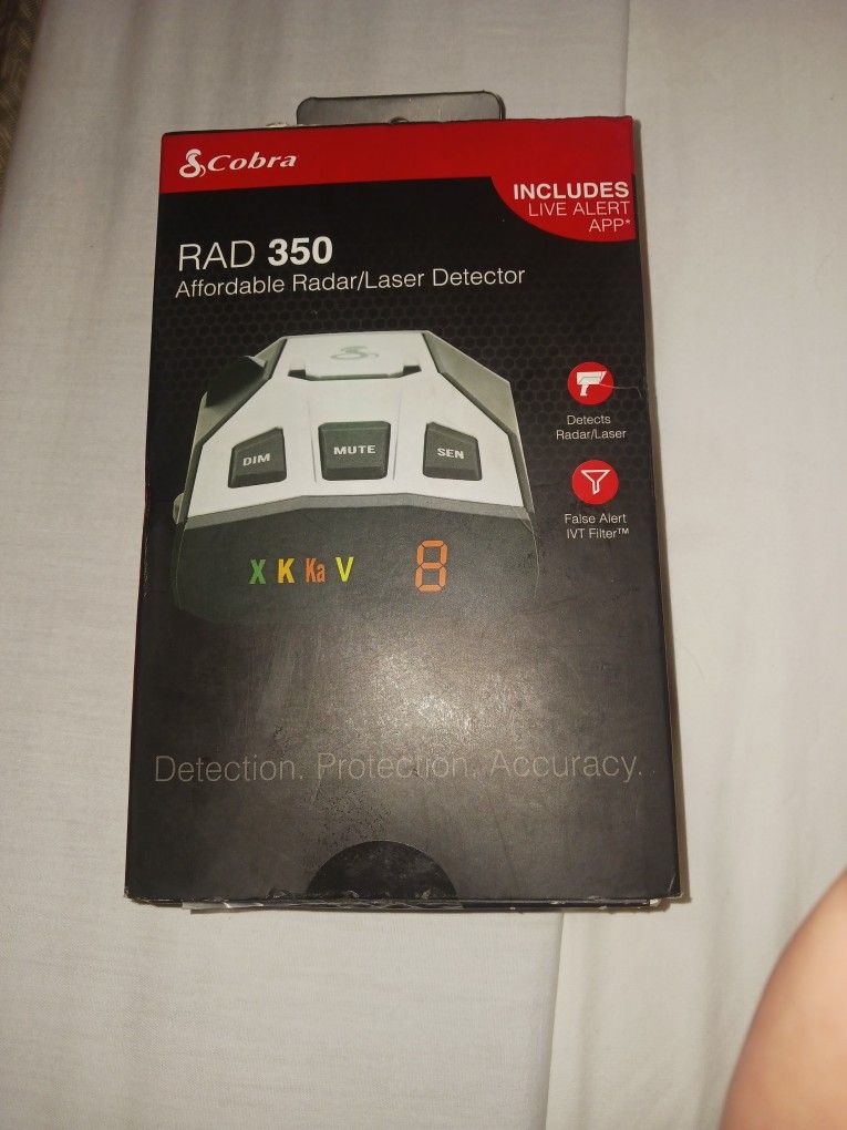 (NEW) Cobra RAD 350 RADAR DETECTOR