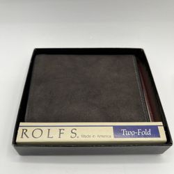 ROLFS  Genuine Leather Wallet For Men
