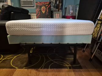 Nice Used Twin Size Mattress and bottom foam mattress onlt.