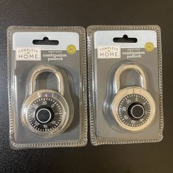 2pack Heavy Duty Combination Pad Lock