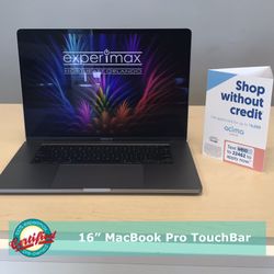 16” MacBook Pro TouchBar 