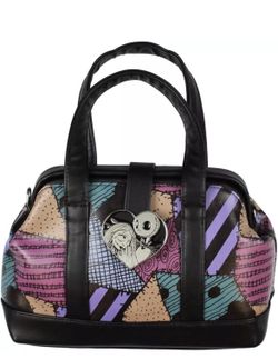 Bioworld Nightmare Before Christmas Sally Stitched Dress Design Handbag