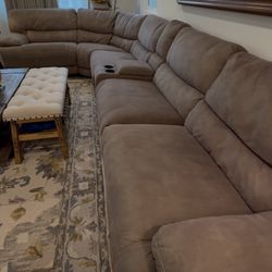 6-Piece (2 Reclining)  Sectional Sofa 