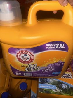 Arm & Hammer Plus OxiClean Odor Blasters Fresh Burst, 160 Loads, 208 fl oz
