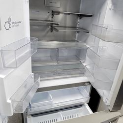 Stainless French Door Cooling And Freezing With Warranty 