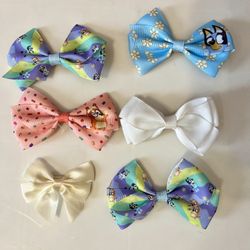 Bluey Hair Clip Bows
