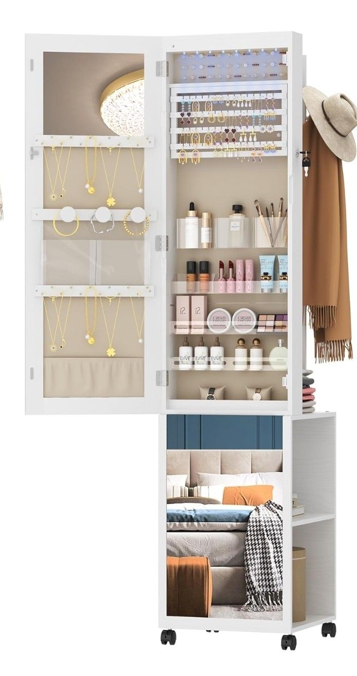 Jewelry Armoire Mirror