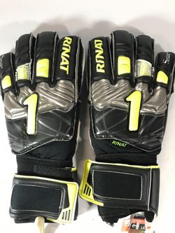 Rinat goalie gloves soccer size 10 finger saver