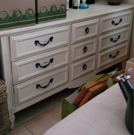 Shabby Chic Long Dresser