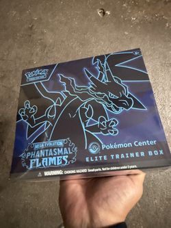 PHANTASMAL FLAMES ETB POKEMON CENTER