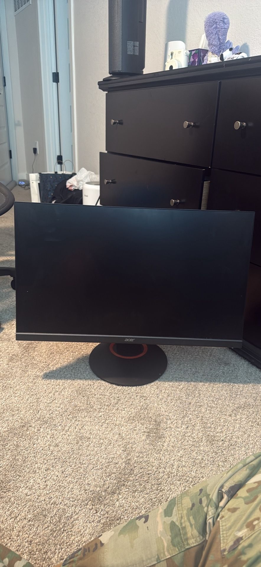 acer 27” 144 hz 1 MS response time gaming monitor.