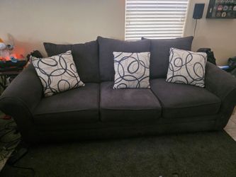 Couch and Oversized Chair w/ Ottoman