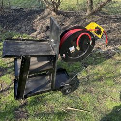 Cart With Pneumatic Hose Real New Never Used Price Is Firm
