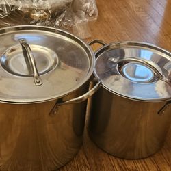 Stainless Steel Pots And Bowls