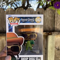 Funko Pop Rocks Snoop Dogg 842