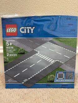 Lego City Straight And T-Junction 60236