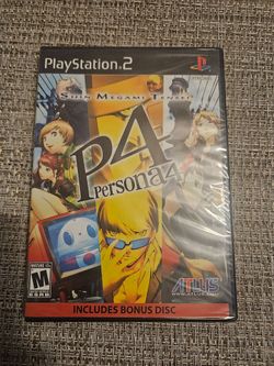 Persona 4 - PS2 - Sealed