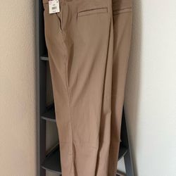 New (2) Womens Size 18 Lee Flat Front Business Casual Chino Pants