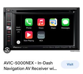 PIONEER AVIC-5000NEX NAVIGATION RADIO/HEADUNIT WITH APPLE CARPLAY