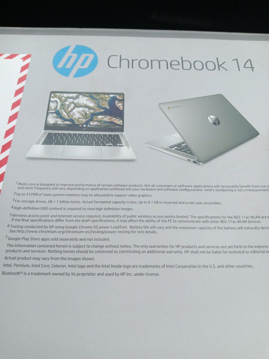 HP 14 inch Chromebook 