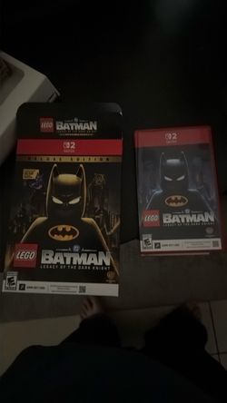 LEGO Batman Legacy of the Dark Knight Nintendo Switch 2 Deluxe Edition NO Minifigure