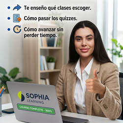 Si quieres terminar el programa de Sophia Learning rápido y sin perder tiempo, puedo ayudarte