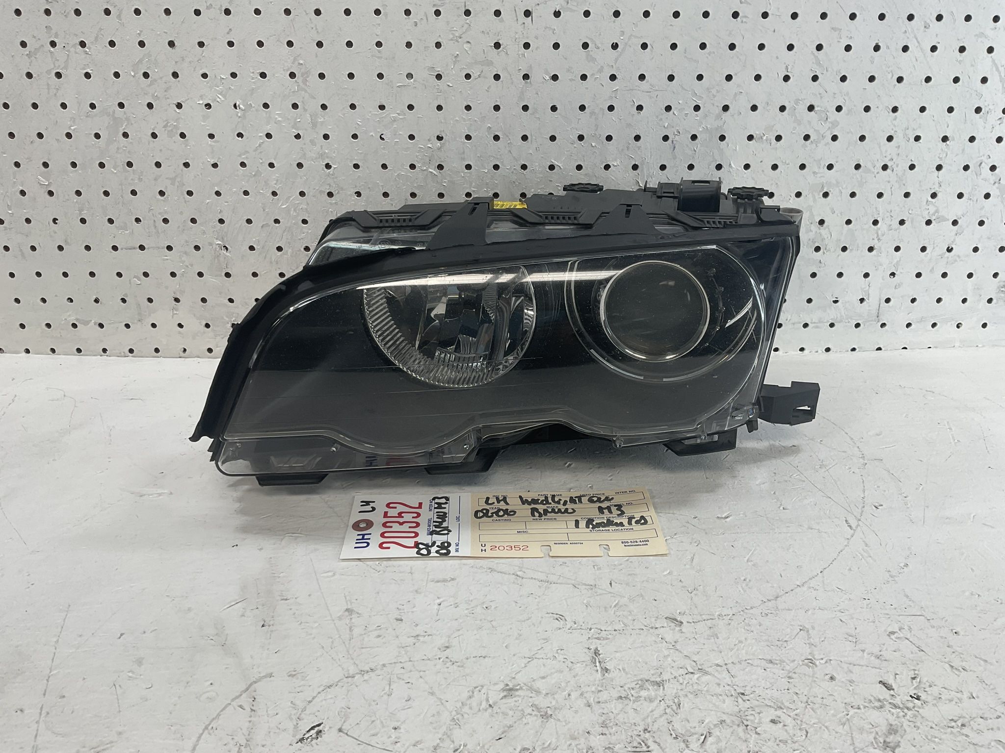 2002 2006 BMW 324ci 330ci M3 LEFT SIDE XENON HEADLIGHT LAMP OEM