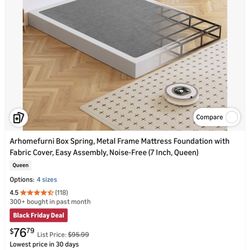 King Size Box Spring New