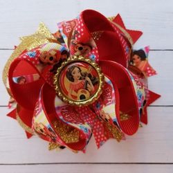 Elena of Avalor BIRTHDAY hair bow- Princess birthday hair bow