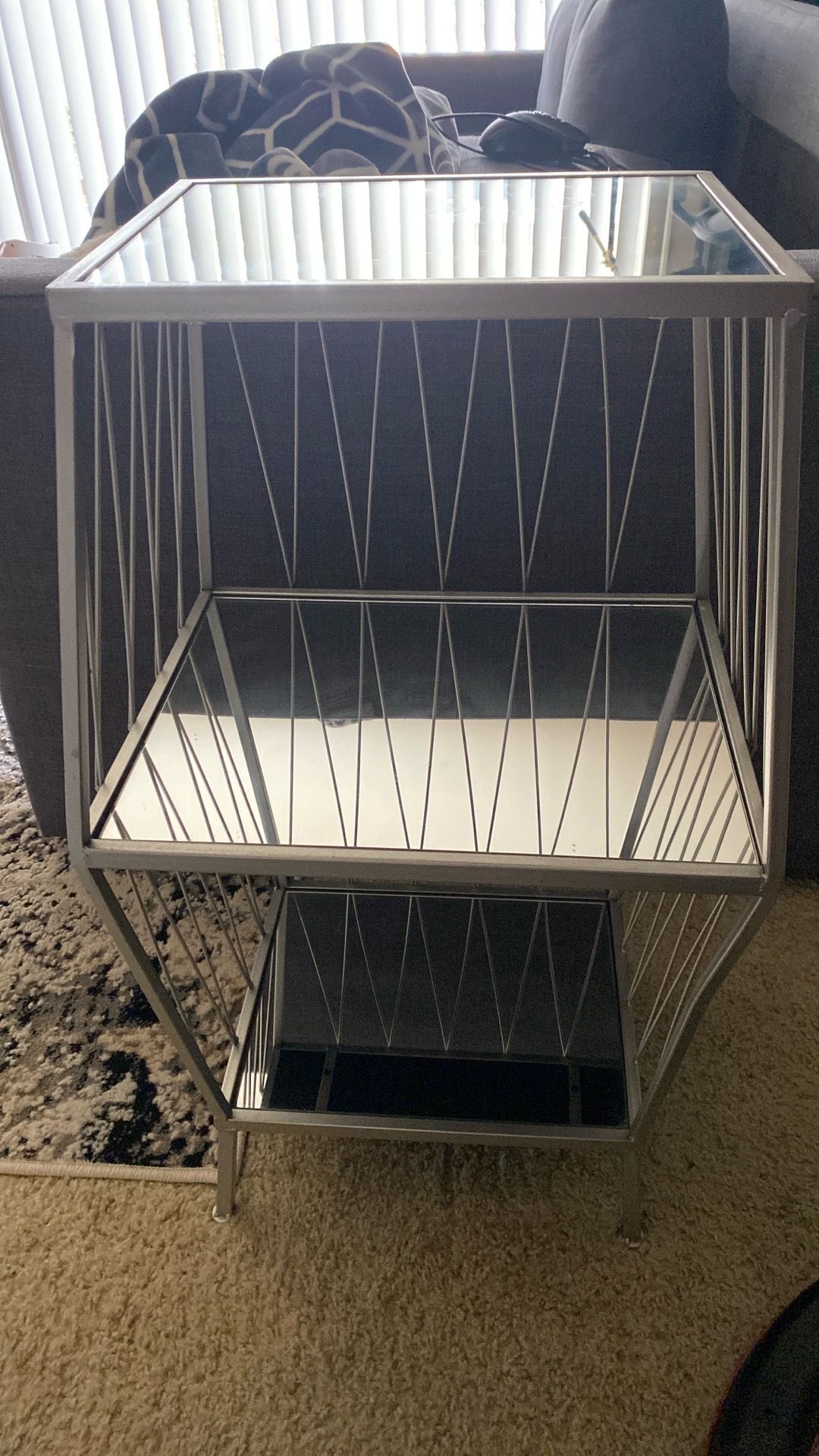 3 Tier Mirror shelf