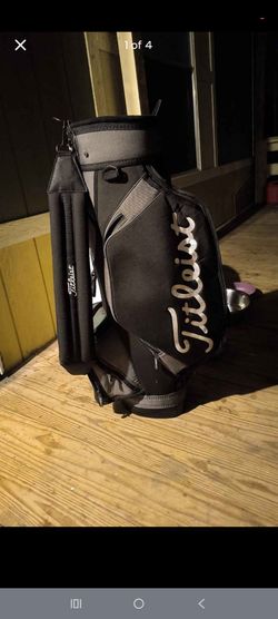 Titleist Golf Cart Bag Black Gray