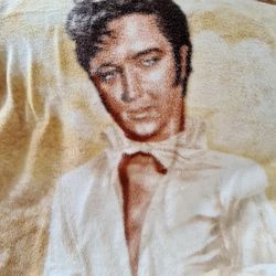Vintage Rare Elvis Presley Vintage Rare Throw Blanket 48" x 56" 
